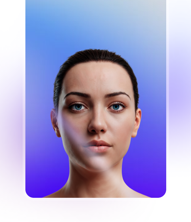 AI Face Scanning Animation